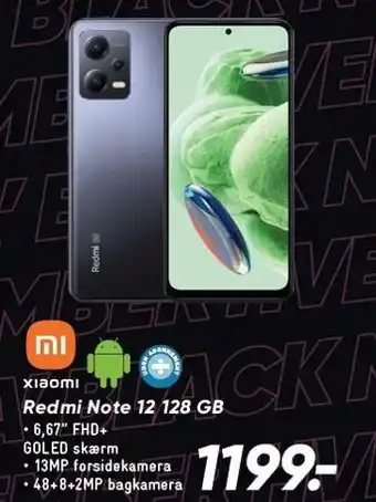Bilka Redmi note 12 128 gb tilbud