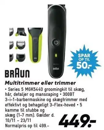Bilka Multitrimmer eller trimmer tilbud