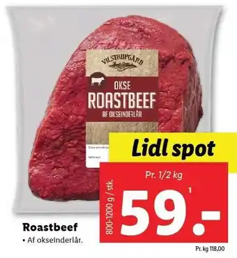 Lidl Roastbeef tilbud