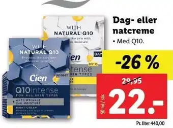 Dag- eller natcreme