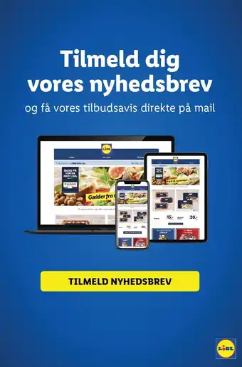 Lidl Tilmeld dig vores nyhedsbrev tilbud