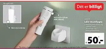 Lidl Led-multilygte tilbud