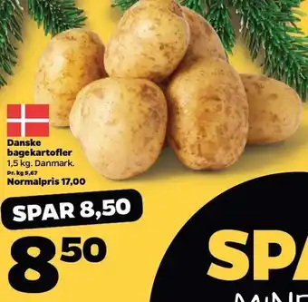 Netto Danske bagekartofler tilbud