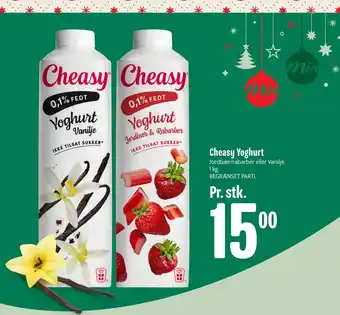 Min Købmand Cheasy yoghurt tilbud