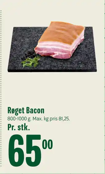 Min Købmand Røget bacon tilbud