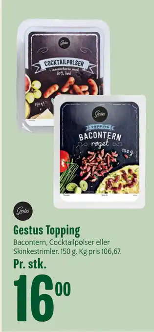 Gestus topping