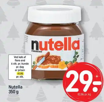 REMA 1000 Nutella tilbud