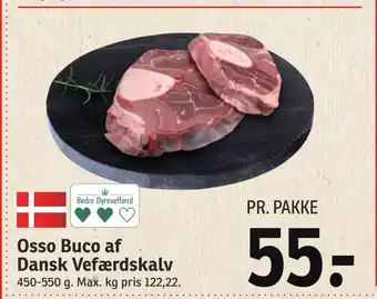 SPAR Osso buco af dansk vefærdskalv tilbud