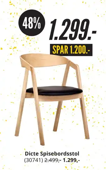 My Home Dicte spisebordsstol tilbud