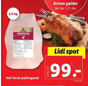 Lidl Butchers and tilbud