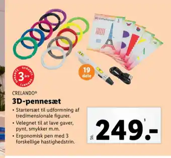 Lidl Crelando hobbyartikler tilbud