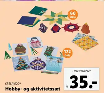 Lidl Crelando hobbyartikler tilbud