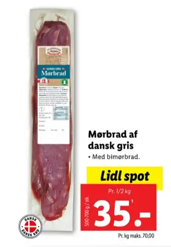 Lidl Vilstrupgård grisemørbrad tilbud