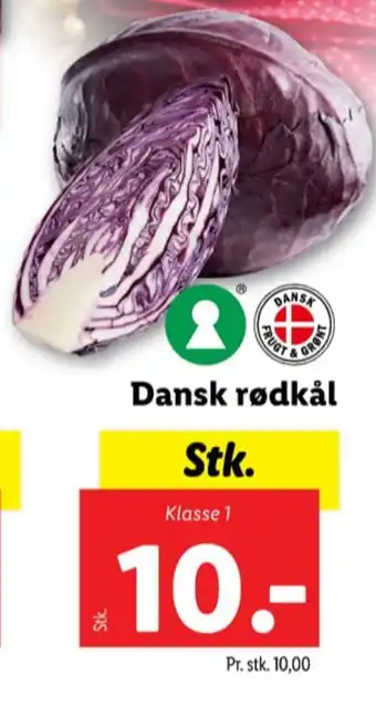 Lidl Ukendt rødkål tilbud