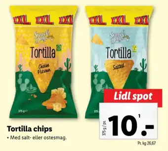 Lidl Snack day tortillachips tilbud