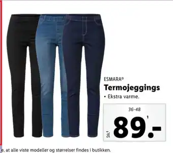 Lidl Esmara leggings tilbud