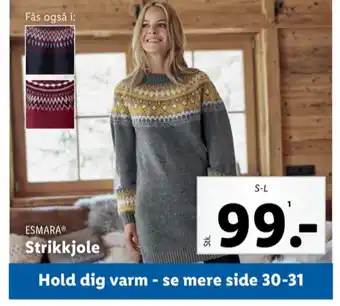 Lidl Esmara kjole tilbud