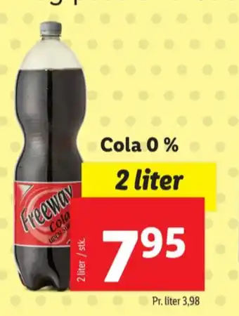 Lidl Zero cola tilbud