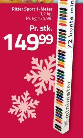 Fleggaard Ritter Sport 1-Meter tilbud