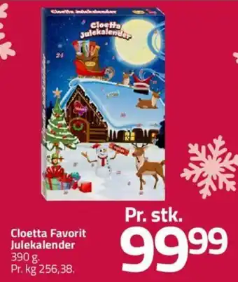 Fleggaard Cloetta Favorit Julekalender tilbud