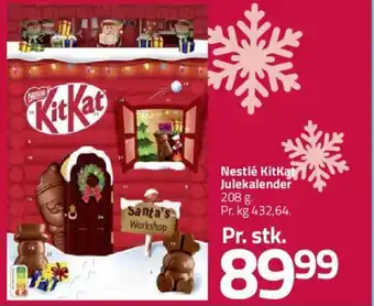 Fleggaard Nestlé KitKat Julekalender tilbud