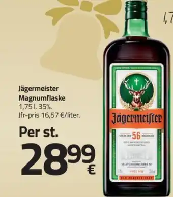 Fleggaard Jägermeister Magnumflaske tilbud