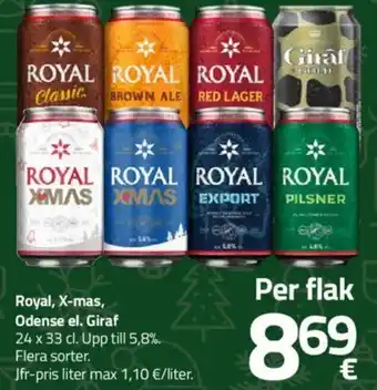 Fleggaard Royal, X-mas, Odense el. Giraf tilbud