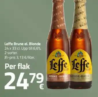 Fleggaard Leffe Brune el. Blonde tilbud
