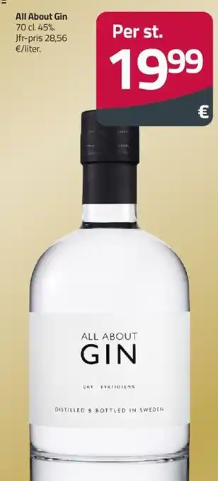 Fleggaard All About Gin 70 cl. tilbud