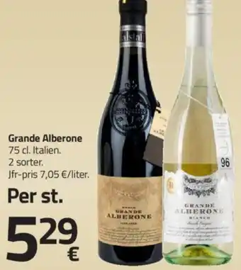 Fleggaard Grande Alberone 75 cl. Italien tilbud