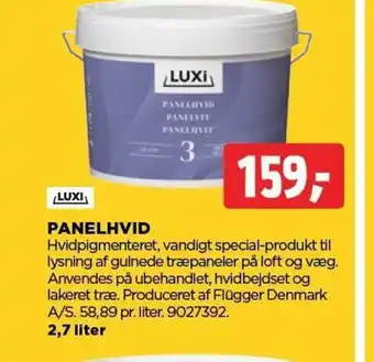 jem & fix LUXI PANELHVID tilbud