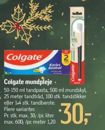 Føtex Colgate tandpasta tilbud