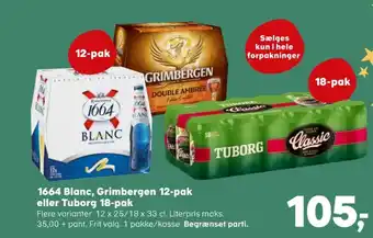 Kvickly Classic øl tilbud
