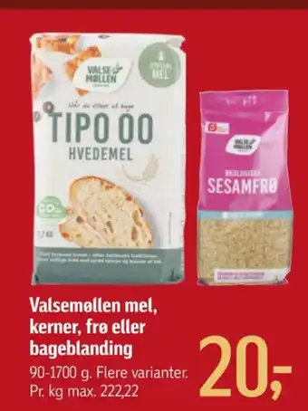 Valsemøllen tipo 00 hvedemel