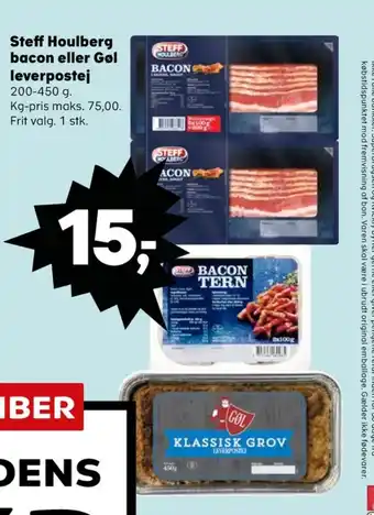 Kvickly Steff houlberg baconskiver tilbud