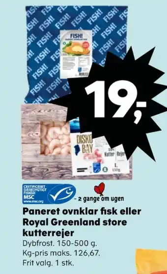 Kvickly Fish! fiskefileter tilbud