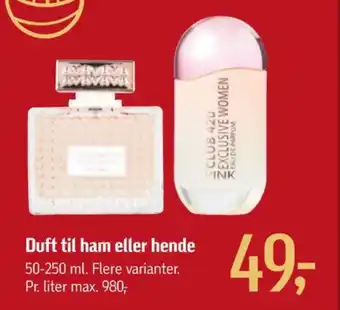 Føtex Ukendt eau de toilette tilbud