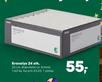 Kvickly Coop kronelys tilbud