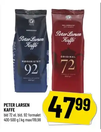 Løvbjerg Mørkristet 92 kaffe formalet tilbud