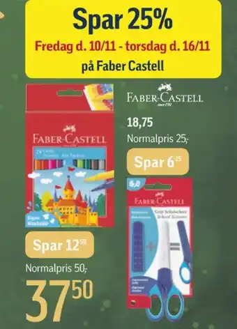 Føtex Faber-castell tusser tilbud