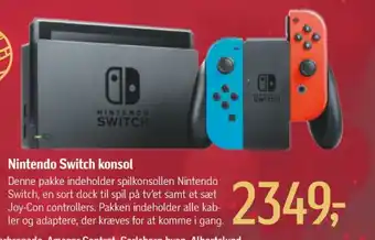 Føtex Nintendo switch spillekonsol tilbud
