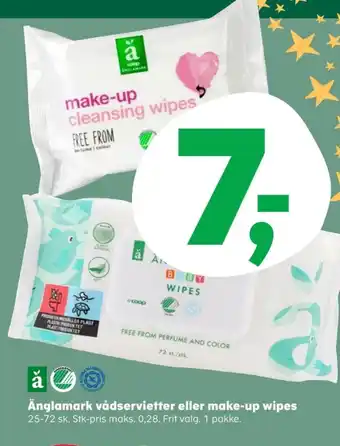 Änglamark vådservietter