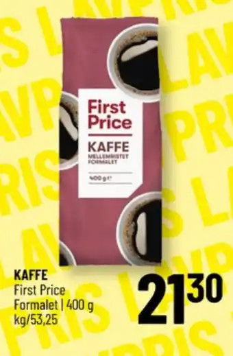 Løvbjerg First class kaffe formalet tilbud