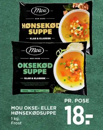 Klar & klassisk hønsekødssuppe