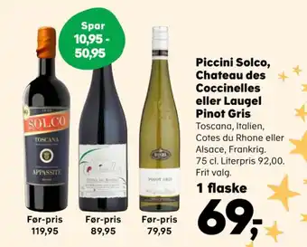 SuperBrugsen Ukendt italiensk rødvin tilbud