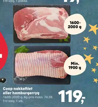 SuperBrugsen Coop nakkefilet tilbud