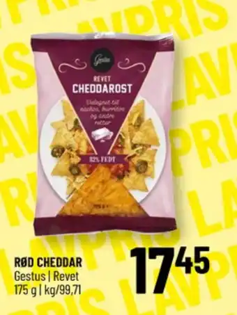 Løvbjerg Gestus revet ost cheddar tilbud