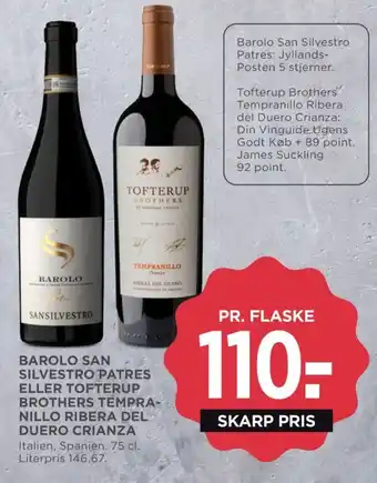 MENY Ukendt italiensk rødvin tilbud