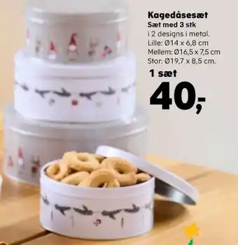 SuperBrugsen Ukendt kagedåse tilbud