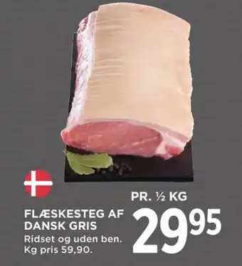MENY Ukendt flæskesteg tilbud